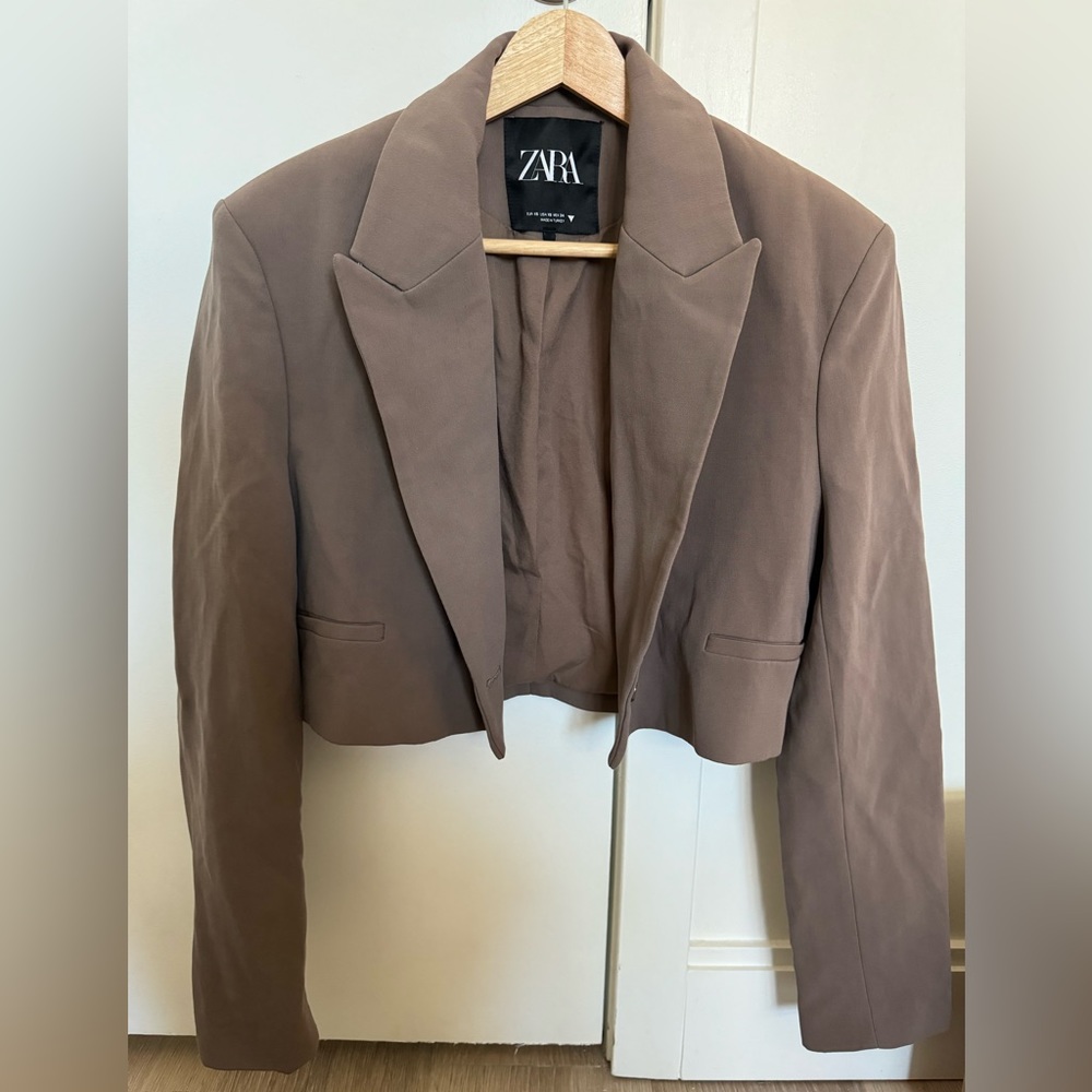 Zara Cropped Blazer